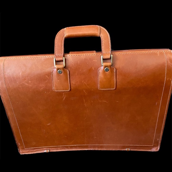 VINTAGE - 1980s Wilsons Leather Briefcase - Picture 3 of 7